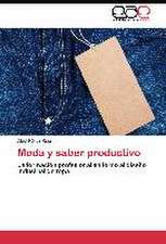 Moda y saber productivo