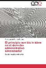 El principio non bis in ídem en el derecho administrativo sancionador