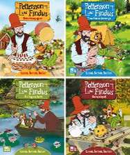 Nelson Mini-Bücher: Pettersson und Findus 1-4