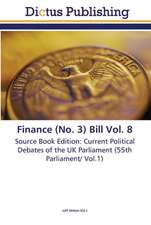 Finance (No. 3) Bill Vol. 8