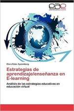 Estrategias de Aprendizaje/Ensenanza En E-Learning: Anexos