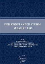 Vögeli, G: Konstanzer Sturm im Jahre 1548