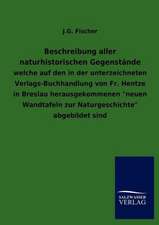 Beschreibung aller naturhistorischen Gegenstände