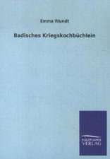 Badisches Kriegskochbüchlein