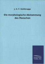 Die Morphologische Abstammung Des Menschen