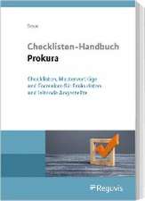 Checklisten-Handbuch Prokura