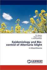 Epidemiology and Bio-control of Alternaria blight