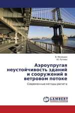 Aerouprugaya neustoychivost' zdaniy i sooruzheniy v vetrovom potoke