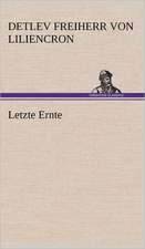 Letzte Ernte