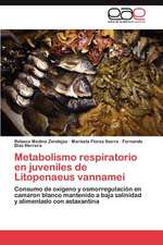 Metabolismo Respiratorio En Juveniles de Litopenaeus Vannamei