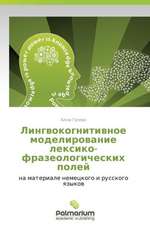 Lingvokognitivnoe modelirovanie leksiko-frazeologicheskikh poley
