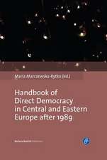 Handbook of Direct Democracy in Central and Eastern Europe after 1989