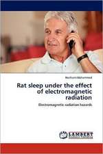 Rat sleep under the effect of electromagnetic radiation