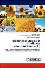 Biometrical Studies of Sunflower (Helianthus annuus L.)