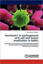 Verotoxin1 in pathogenesis of E.coli and tumor eradication in Balb/c