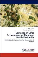 Lemanea in Lotic Environment of Manipur, North-East India