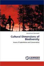 Cultural Dimensions of Biodiversity