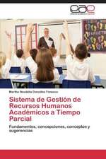 Sistema de Gestión de Recursos Humanos Académicos a Tiempo Parcial