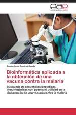 Bioinformática aplicada a la obtención de una vacuna contra la malaria