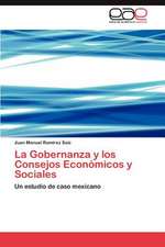 La Gobernanza y Los Consejos Economicos y Sociales