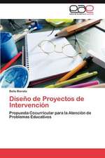 Diseno de Proyectos de Intervencion