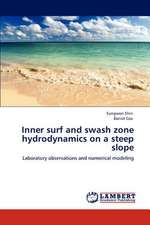 Inner surf and swash zone hydrodynamics on a steep slope