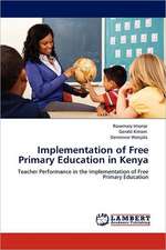 Implementation of Free Primary Education in Kenya