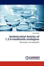 Antimicrobial Activity of 1,3,4-oxadiazole analogues