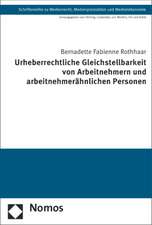 Urheberrechtliche Gleichstellbarkeit von Arbeitnehmern und arbeitnehmerähnlichen Personen