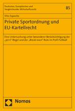 Private Sportordnung und EU-Kartellrecht