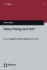 Policy-Timing Nach 9/11