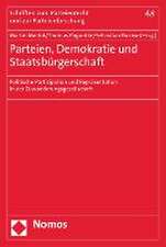 Parteien, Demokratie und Staatsbürgerschaft