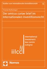 Der Amicus Curiae Brief Im Internationalen Investitionsrecht: Eu-Erbvo - Interbrvg