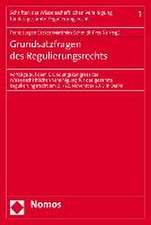 Grundsatzfragen Des Regulierungsrechts: Vortrage Auf Dem Grundungskongress Der Wissenschaftlichen Vereinigung Fur Das Gesamte Regulierungsrecht Am 21.