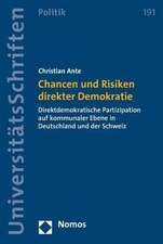 Chancen Und Risiken Direkter Demokratie