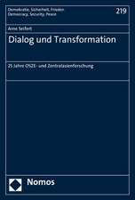 Dialog Und Transformation