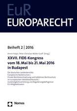 XXVII. FIDE-Kongress vom 18. Mai bis 21. Mai 2016 in Budapest