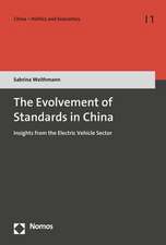 The Evolvement of Standards in China