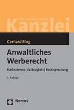 Anwaltliches Werberecht