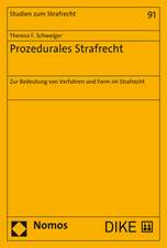 Prozedurales Strafrecht
