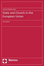 State and Church in the European Union