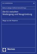 Die EU zwischen Niedergang und Neugründung