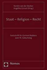 Staat - Religion - Recht