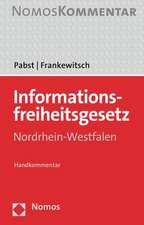 Informationsfreiheitsgesetz Nordrhein-Westfalen