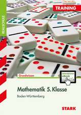 Training Realschule - Mathematik 5. Klasse Baden-Württemberg + ActiveBook