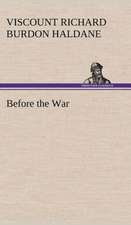 Before the War