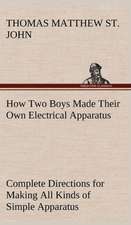 How Two Boys Made Their Own Electrical Apparatus Containing Complete Directions for Making All Kinds of Simple Apparatus for the Study of Elementary E: A Cruise in the China Seas