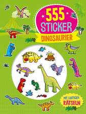 555 Sticker Dinosaurier