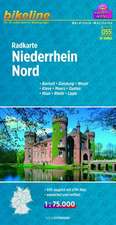 Bikeline Radkarte Niederrhein Nord 1 : 75 000