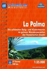 Hikeline Wanderführer Wanderatlas La Palma 1 : 35 000